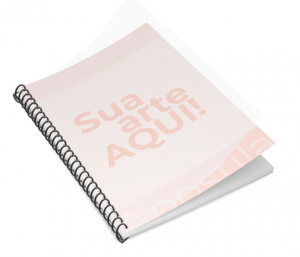 Apostila Personalizada Sulfite 75g A4   Espiral 
